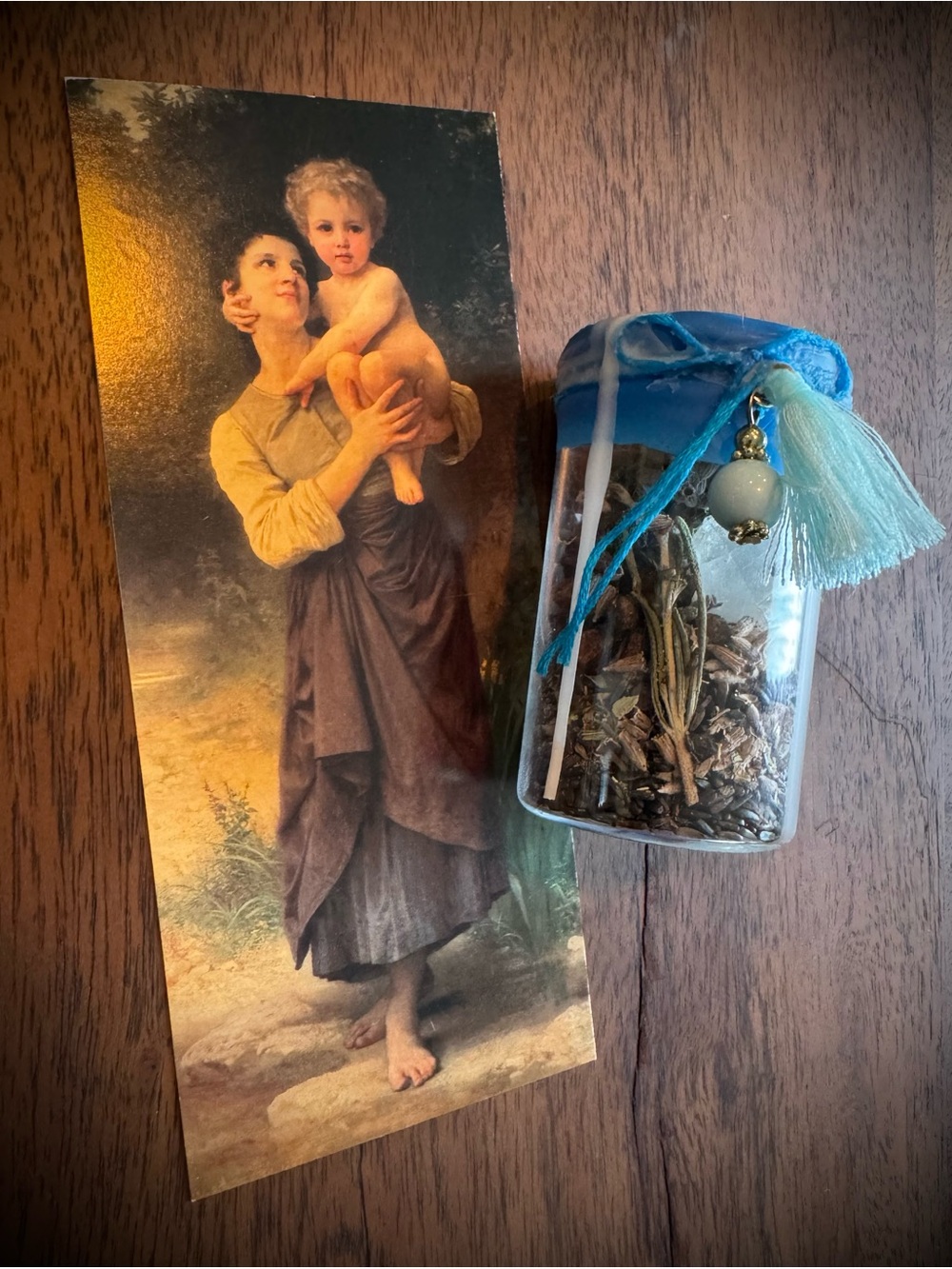 Handcrafted Magic Spell Jar for the Protection of Oneβs Children β¨
